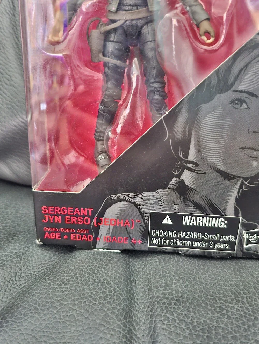 Star Wars The Black Series Sergeant Jyn Erso Action Figure - Gray